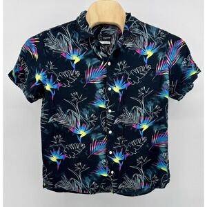 Original Use Hawaiian Shirt Men's Size L 100% Rayon Floral Tropical Beach Aloha